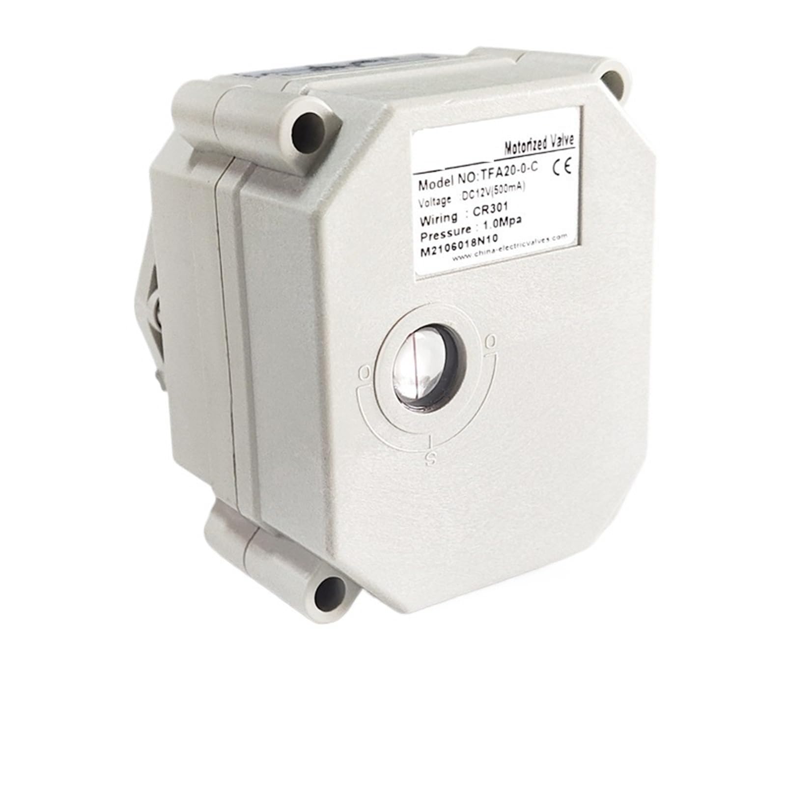Actuador eléctrico contra fugas de agua con señal feedback y control automático