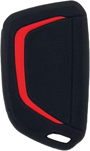 Miniatura 2 de REPROTECTING Funda de goma de silicona compatible con Chevy Chevrolet Corvette C8 2023 2022 2021 2020 negronegro