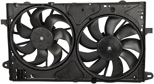 SCITOO Ventilador de refrigeración 620-659 + radiador 13328 apto para Chevrolet 2014-2017 para Impala 2013-2015 para Chevrolet para Malibu 2016 para