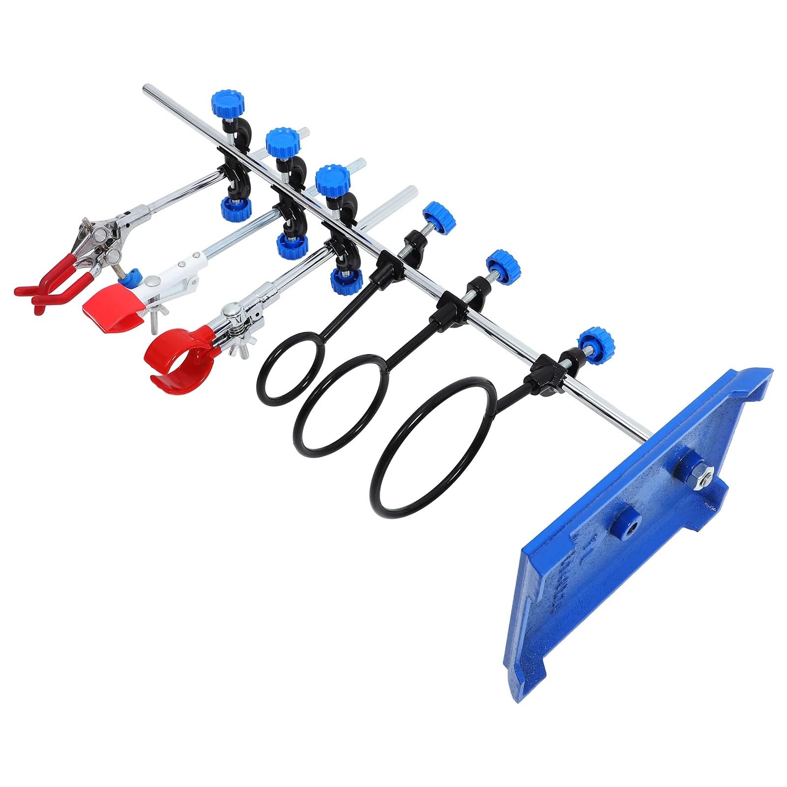 morsetto per beuta Kit di attrezzatura per rack in metallo da laboratorio di ferro da laboratorio personalizzato per forniture per gli strumenti di supporto Morsetto