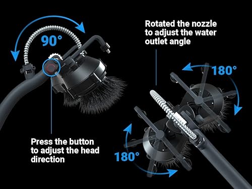 Miniatura 3 de VOLTORB Lavadora a presión portátil, lavadora a presión inalámbrica con tanque de agua de 22 L y potente batería recargable de 12000 mAh, lavadora