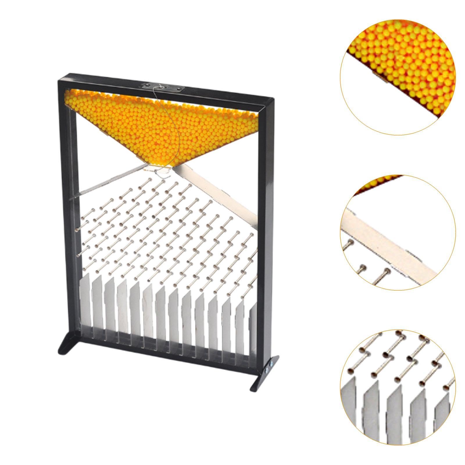 Dalton Board Physik Experiment Modell Demonstrationstafel Zufallsverteilung Lehrmittel aus Pp Und Acryl für Unterricht Wissenschaft Forschung