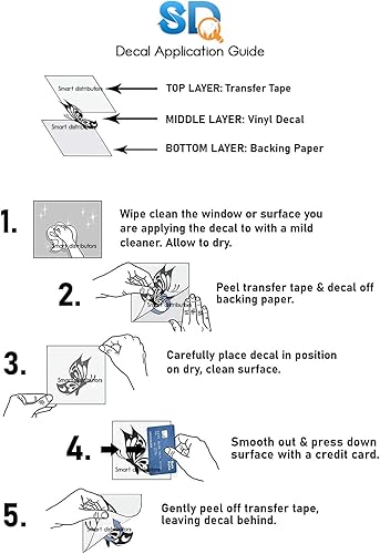 Miniatura 3 de Smart Powered by BITCHDUST - Calcomanía de vinilo para camión, automóvil, ventanas, paredes, parachoques, laptop, tamaño: 7.5 pulgadas, color morado