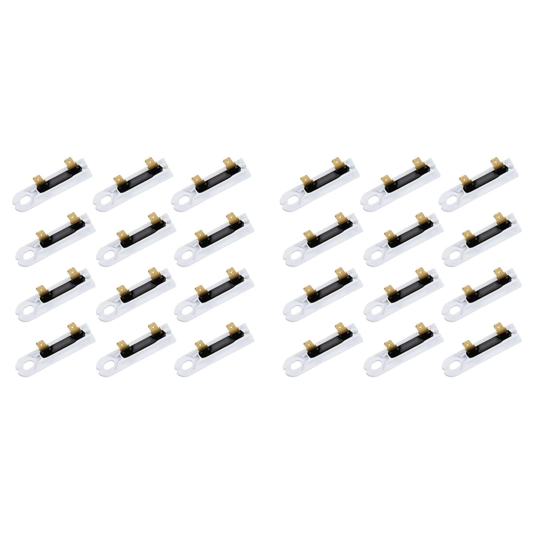 Jnchdghwa White 24Pcs Dryer Fuse Parts Life Appliances Washing Machine Fuse Fuse 3392519 For