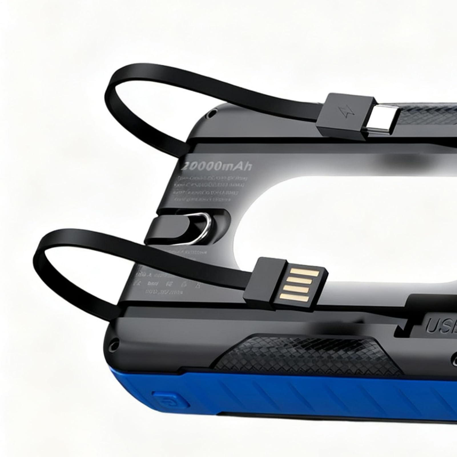 Caricatore Solare Power Bank Batteria da 20000mAh per Sopravvivenza | Caricatore Solare Con Manovella Batteria Portatile per Viaggio Pesca Campeggio Escursionismo Viaggio Zaino in Spalla