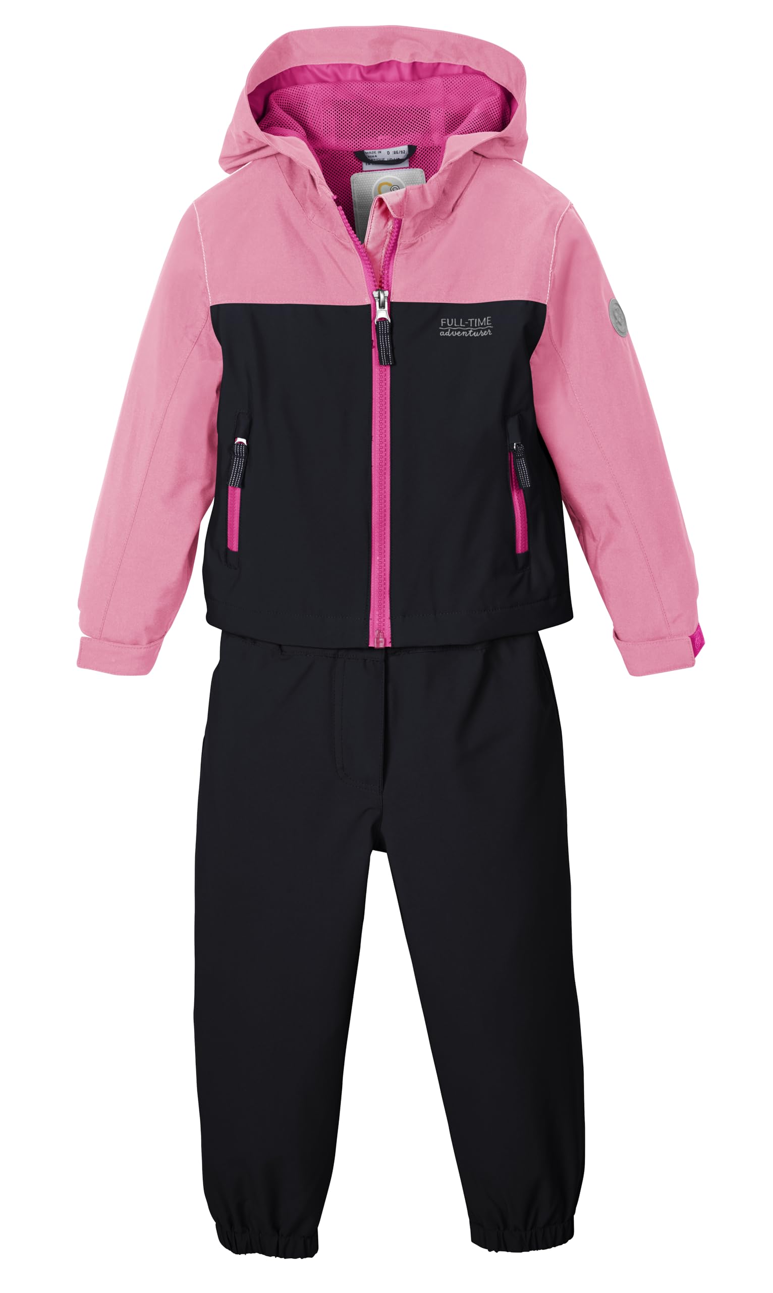 first instinct by killtec Unisex Kinder Fios 20 Mns Jckt And Pnts Abzippbarer Funktionsoverall mit Kapuze/Matschanzug