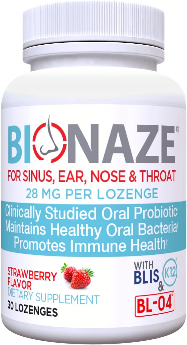 Amazon Bionaze Oral Probiotic K12 for Sinus, Tonsil Stones, Bad