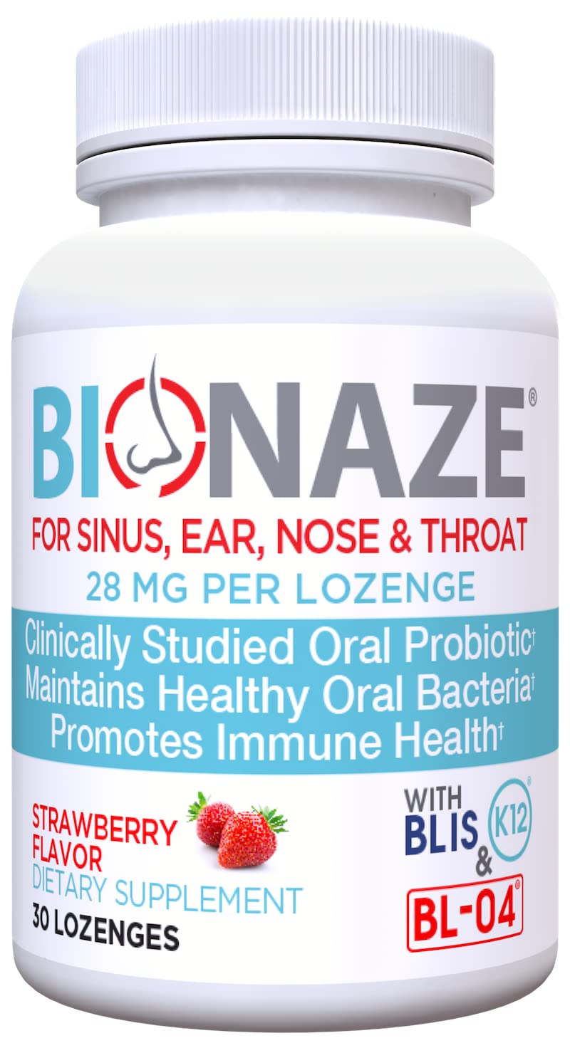 Buy Bionaze Oral Probiotic K12 for Sinus, Tonsil Stones, Bad Breath, Post Nasal Drip, Throat