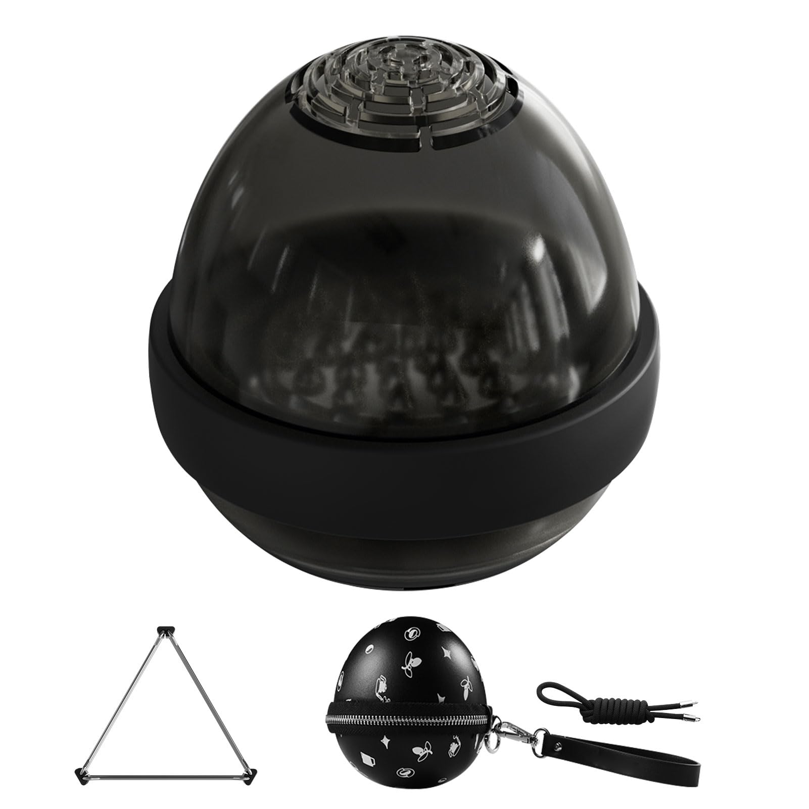 Przenośny Filtr do Kawy Typu Dripper w Kształcie Jajka – 3 Tryby, materiał Tritan; Idealny do Parzenia metodą Pour Over w Podróży i na Kempingu, Wyposażony w 31 Otworów (BLACK)