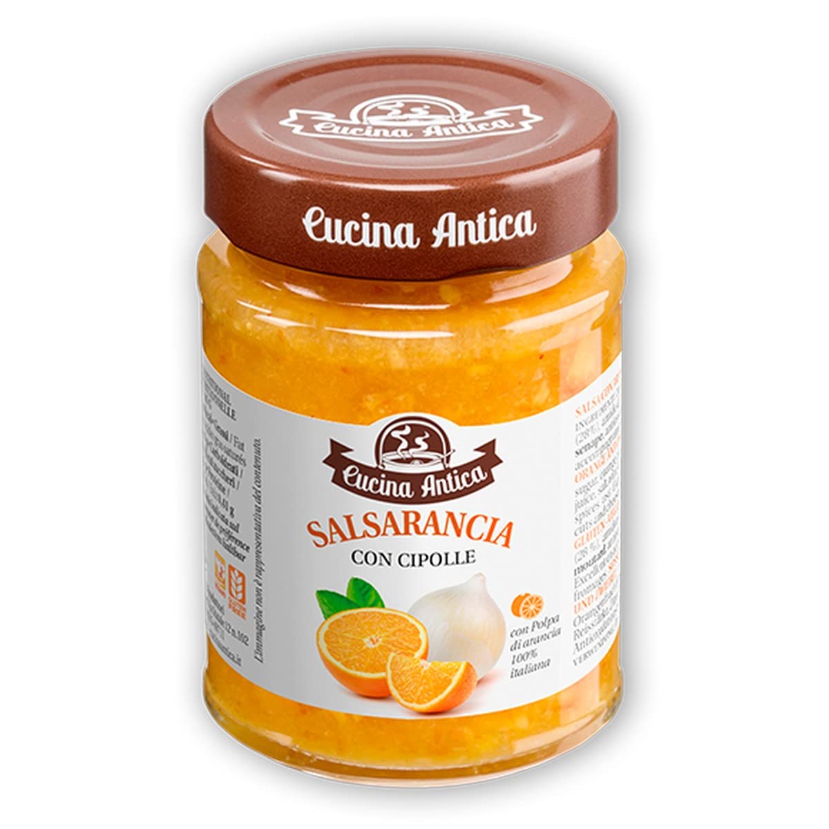 Cucina Antica - Salsarancia Oignons et Orange - 3 Pots de 210 g