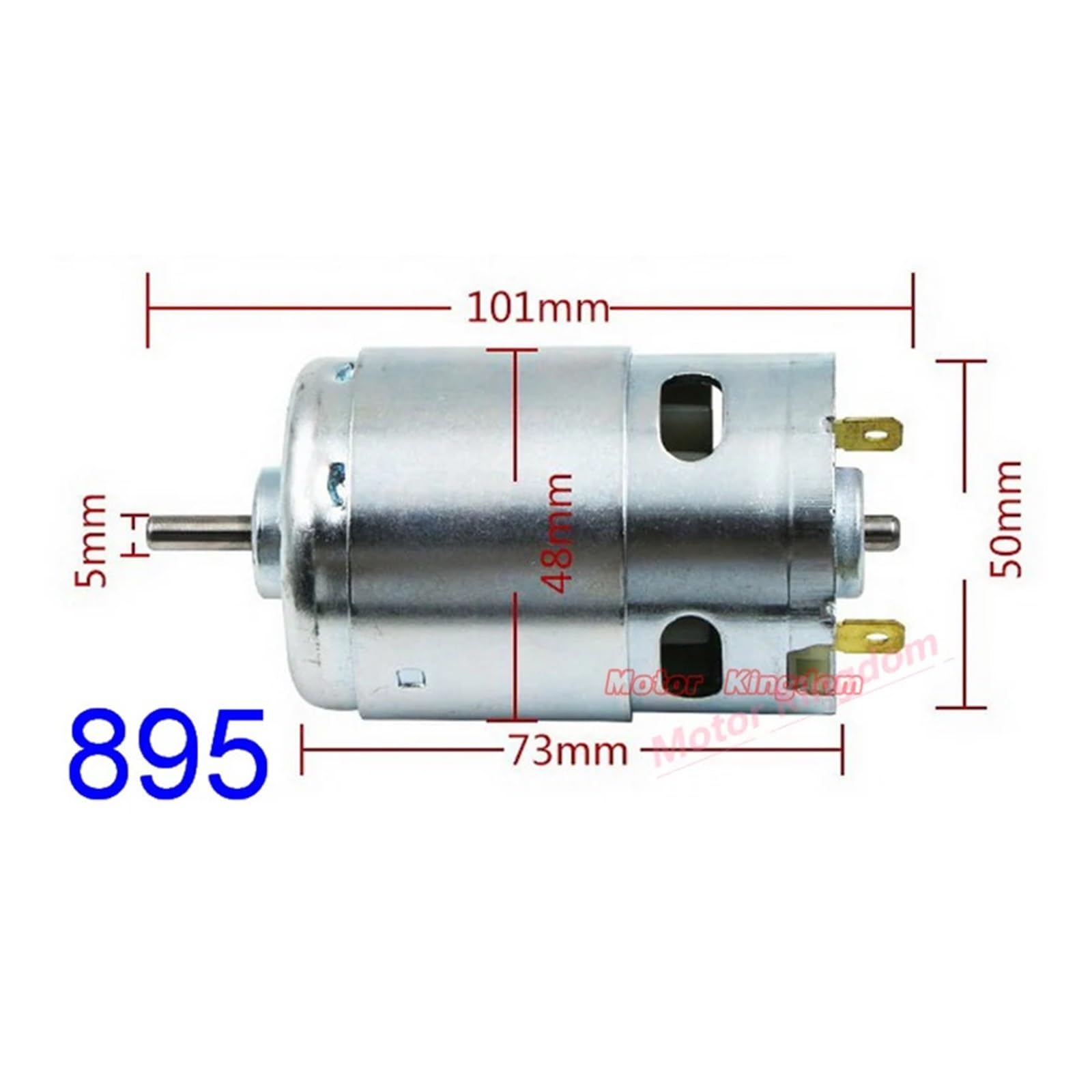 DC 12V-24V High Power Large Torque Ball Bearing Carbon Brush RS-895 Electronic Starter for Drill&Screwdriver/Garden Tools