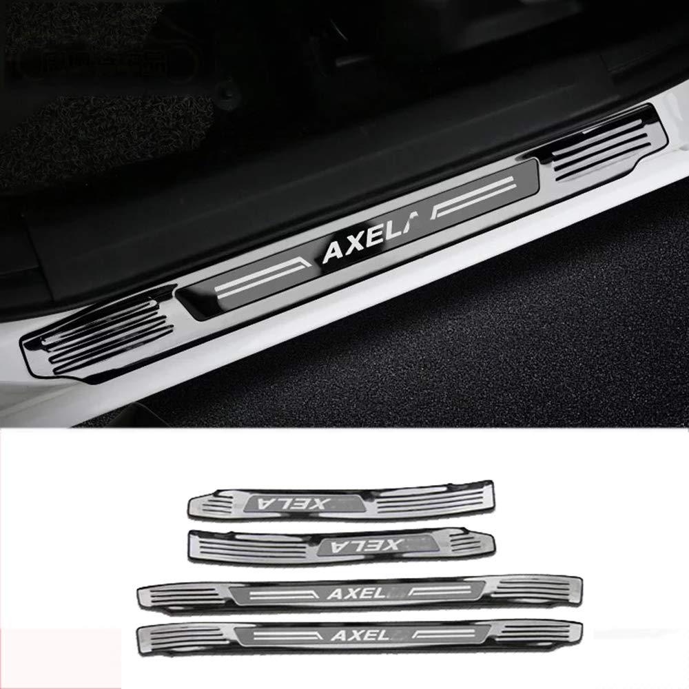 マツダ アクセラ BM/BY系 用 スカッフプレート ガーニッシュ カバー