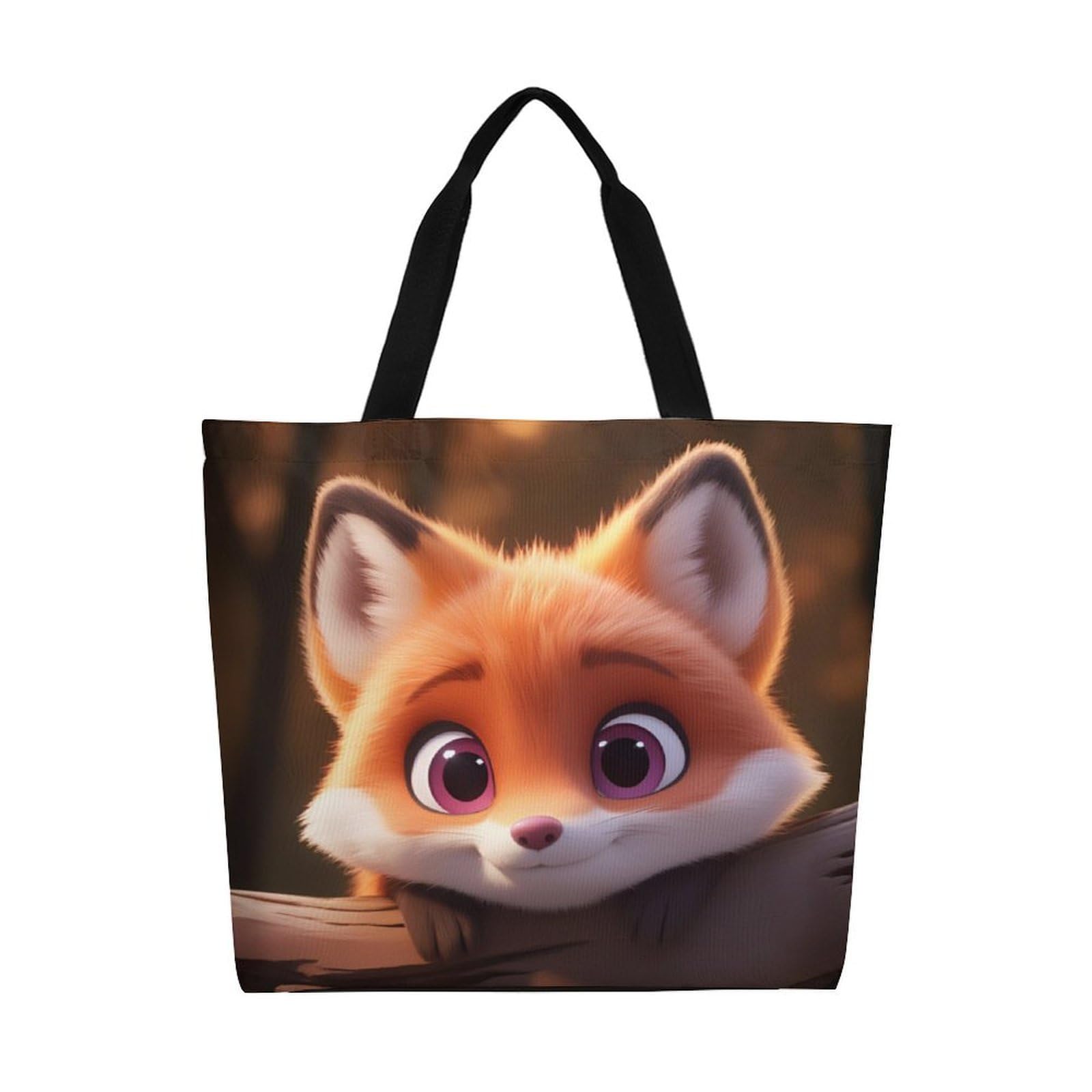 Muishi Canvas Tote Bag Large Women Casual Shoulder Bag Handbag Reusable Beach Shopping Grocery Bag For Outdoors