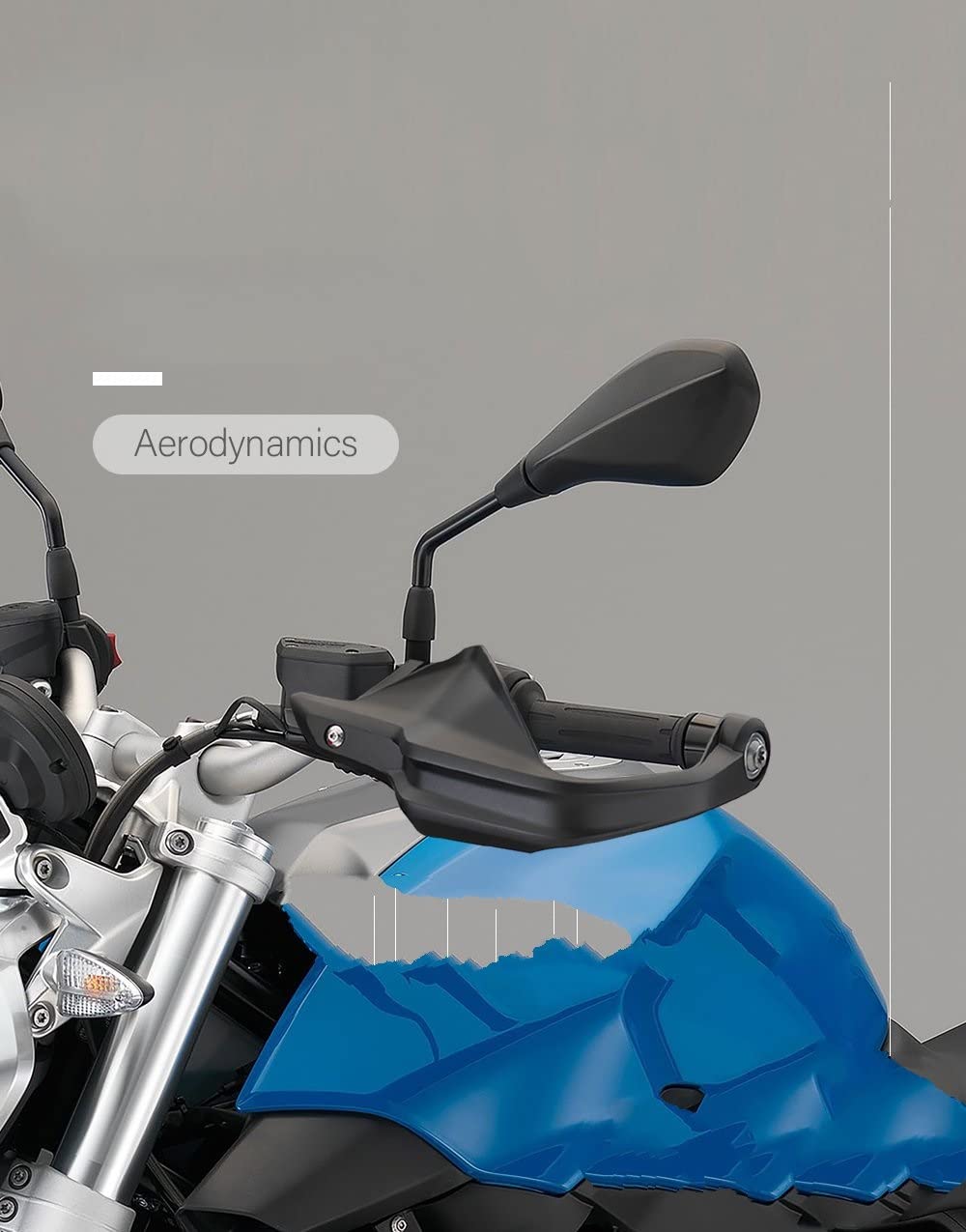Handprotektoren Für BMW R1250R R1200R Für R 1250 1200 Für R 2014-2022 Motorrad Handschutz Schild Handschutz Schutz Windschutzscheibe Zubehör Handschützer