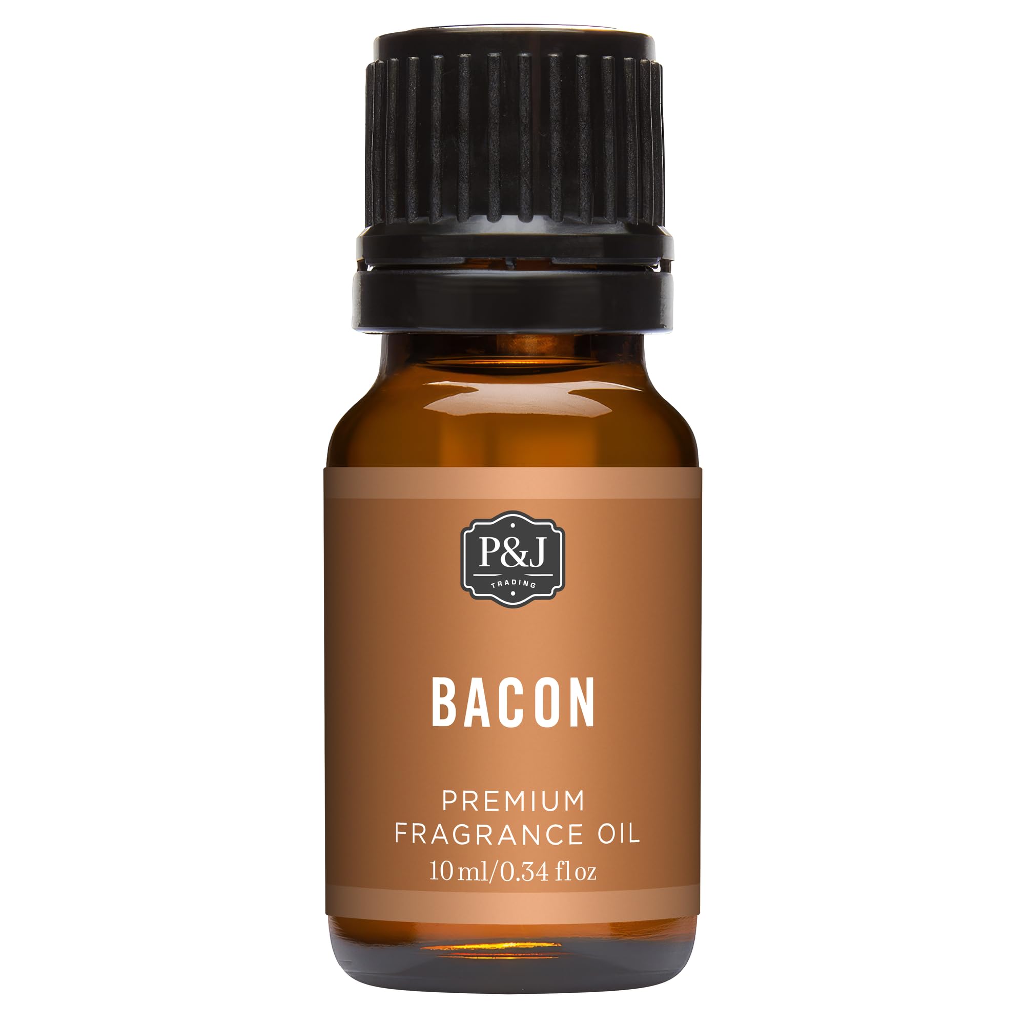 P&amp;J Trading Fragrance Oil for Diffusers for Home - Bacon 10ml Fragrance Scents for Candle Making - Soap Making Supplies &amp; Car Diffuser Scents