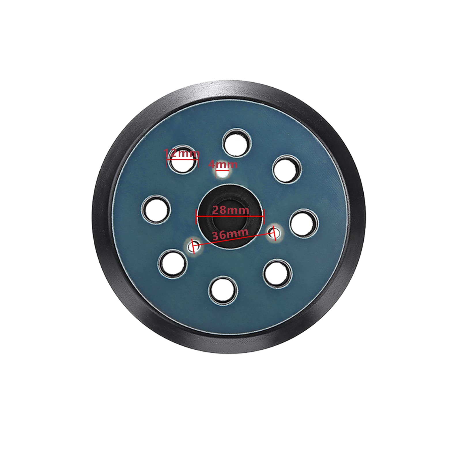 Mesee Set 2 Piatti Di Lucidatura 125 Mm Disco Abrasivo Levigatura