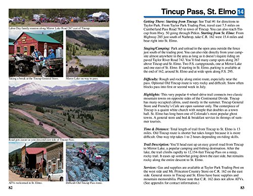 ATV Trails Guide Colorado Taylor Park, Crested Butte