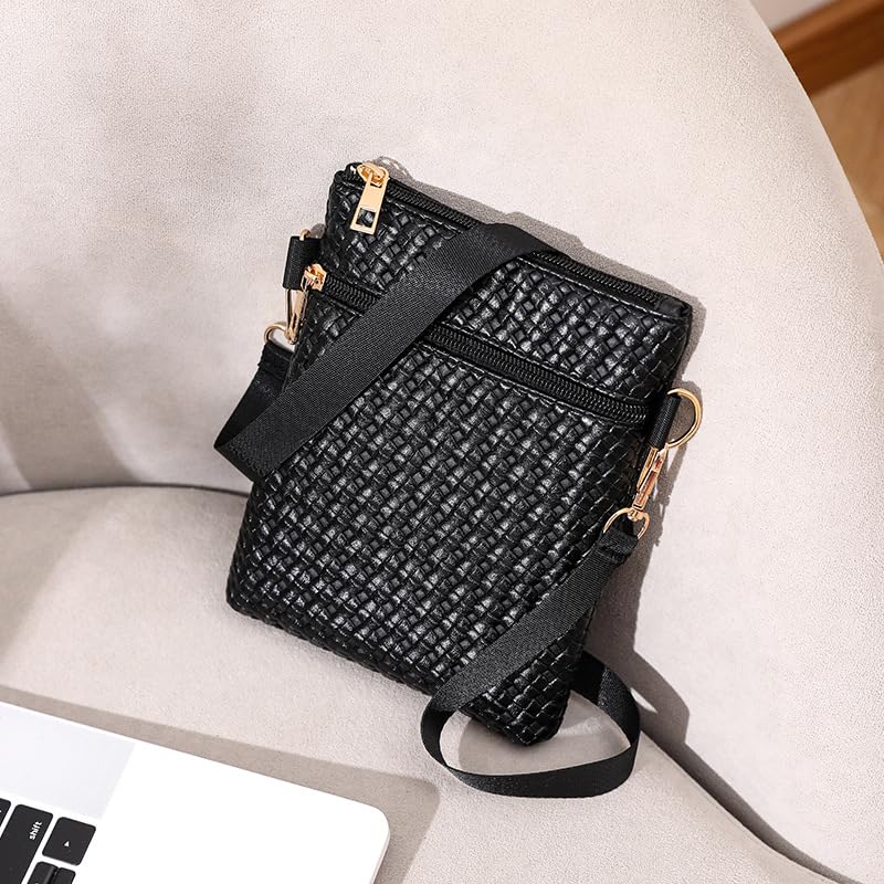 Small Crossbody Cell Phone Purse for Women Zipper Crossbody Bags Wallets Casual Shoulder Bags with Adjustable Strap4