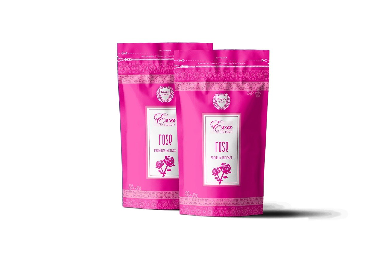 Koyas Agarbathi Eva Rose Premium Incense Sticks- 135g Pack of 3 Zipper Pouch (B07FF32KLT) Amazon Price History, Amazon Price Tracker