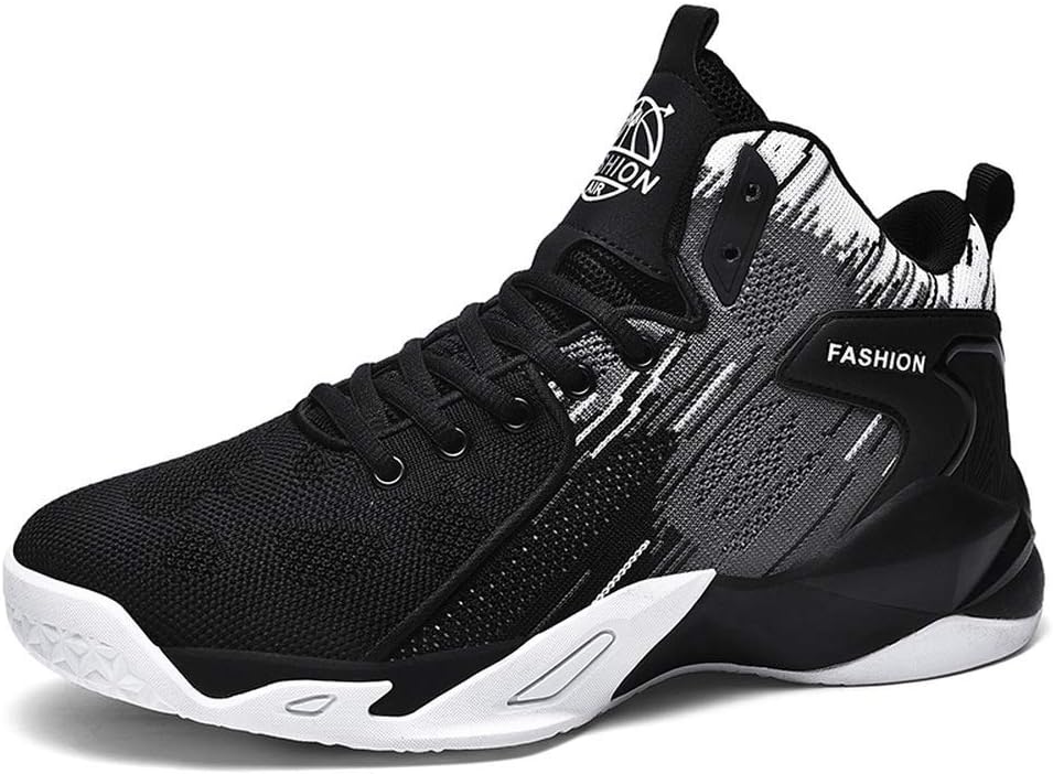 2021 Summer high top Breathable Casual Versatile Shock Absorption Sports Shoes Running Shoes Trend Men's Shoes Basketball Shoes