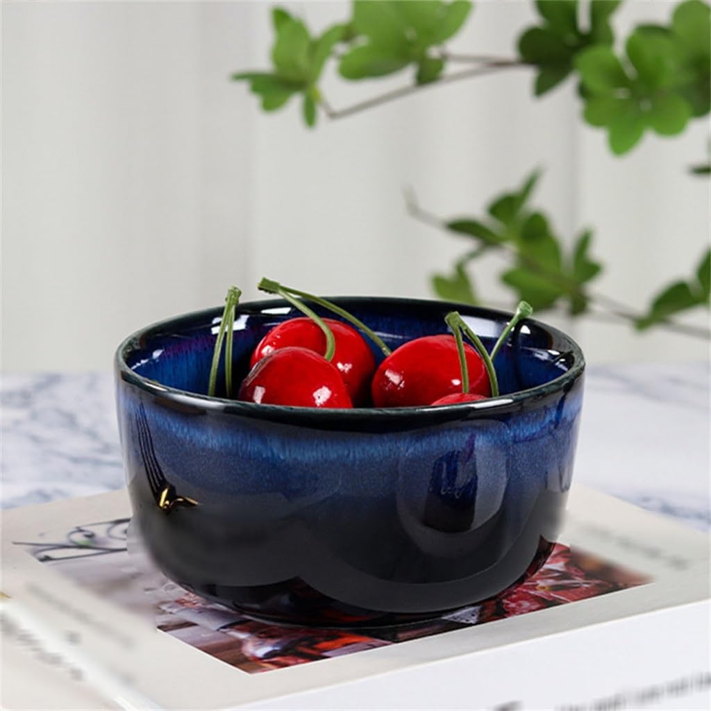 Ceramic Retro Tableware Soup Noodle Bowl Cereal Restaurant Home Rice