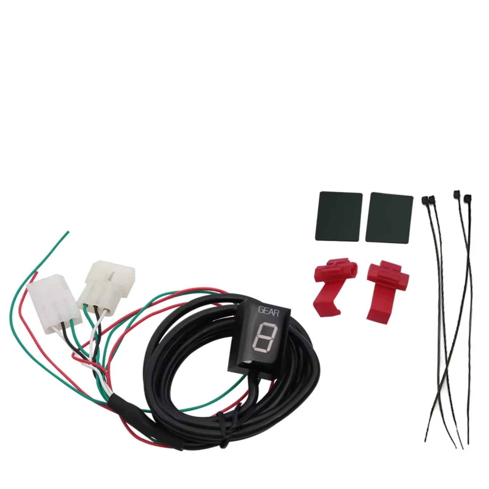 indicador Marcha Velocidad Compatible con Aprilia para SL1000 para Shiver 750 Indicador De Pantalla Digital 1-6 para Motocicleta Sensor De Palanca De Cambios De Pantalla De Motocicleta(Blue)