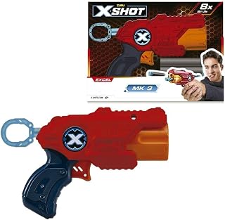 Lancador X-shot Red - Mini Tk3-3 Tiros