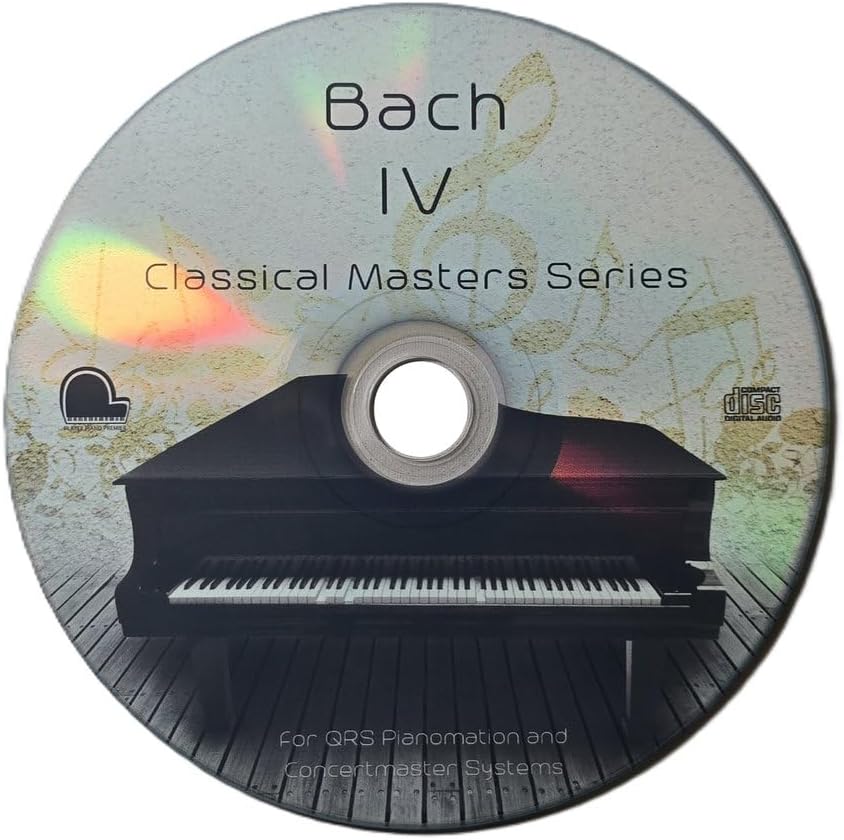 Bach IV - Classical Music on Baldwin QRS Concertmaster Compatible Player Piano CD