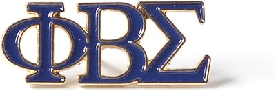 Phi Beta Sigma Fraternity 3 Letter Blue Color Pin