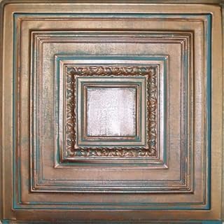 Antyx Antique Copper Patina (24x24 PVC) Ceiling Tile