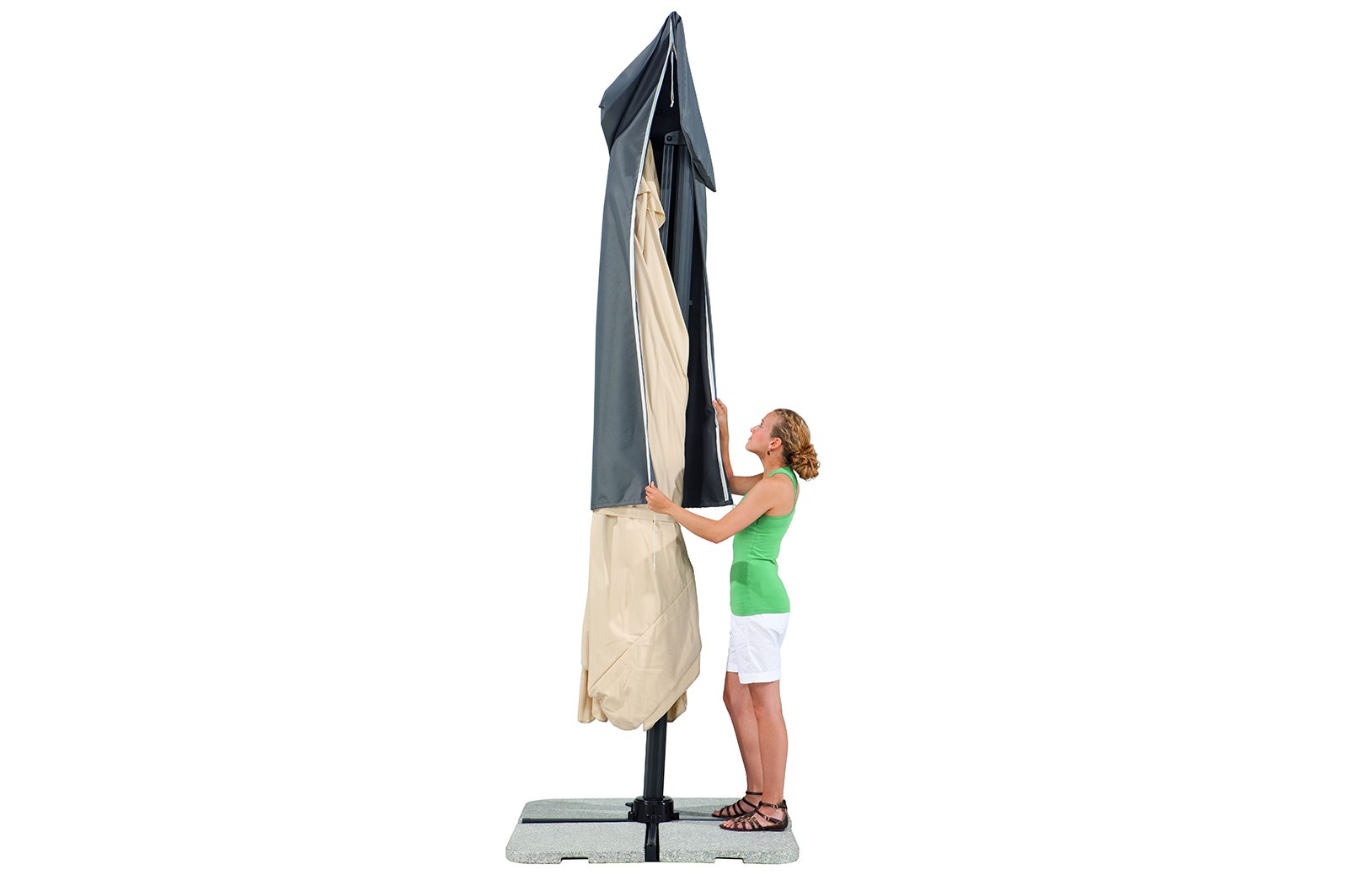 Schneider Ombrellone Rhodos 300 x 300 cm