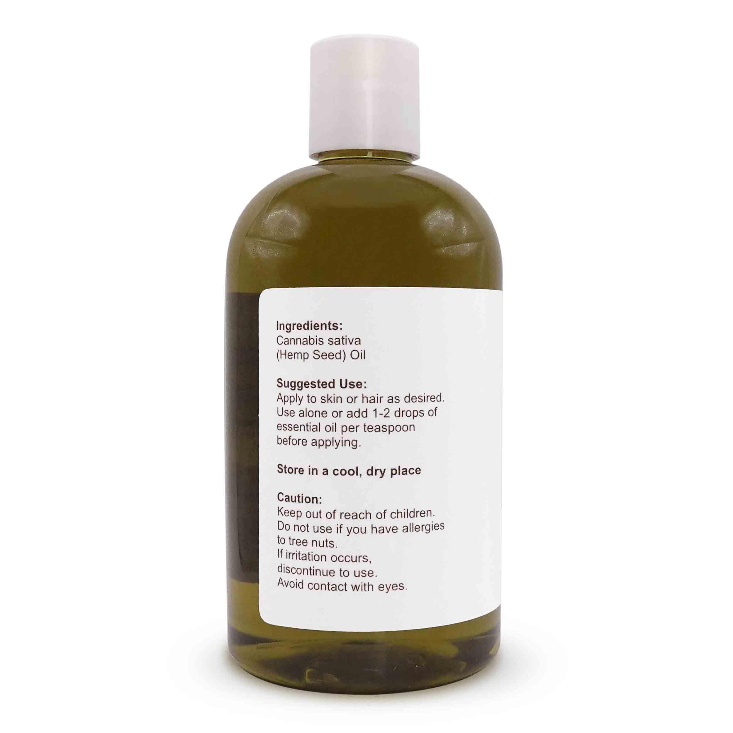Soapeauty Unrefined Cold Pressed Hemp Seed Oil