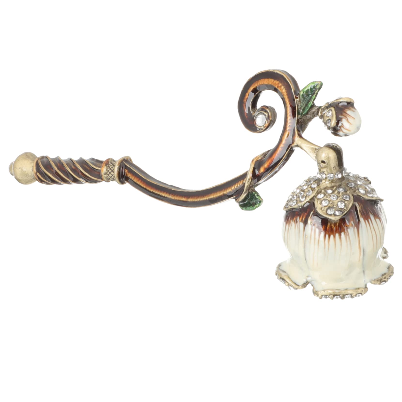 MUELODSIC Candle Extinguisher Tool Long Handle Wick Snuffer for Safely Putting Out Flame for Scented and Aromatherapy Candles Prevents Smoldering