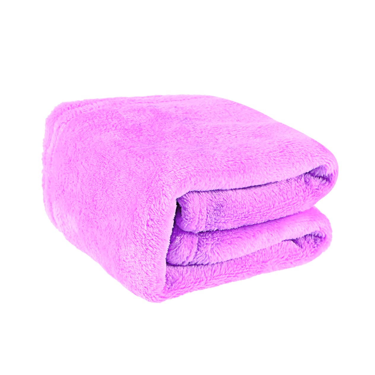 GRIRIW Pet Blanket Lavender 50x70cm Flannel Lightweight Polyester Fiber Super Comfy with Elaborate Needle Stitching for Year Long Pet Use