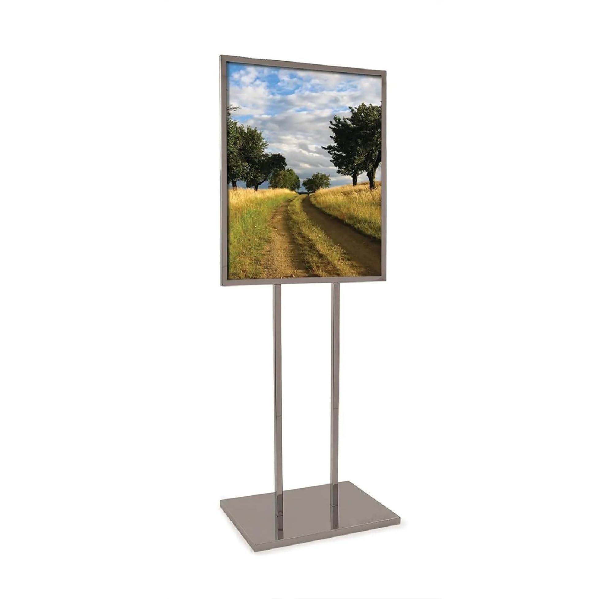 Econoco BH29 - Soporte para carteles de anuncios con base elevada extra pesada, 22 x 28 pulgadas