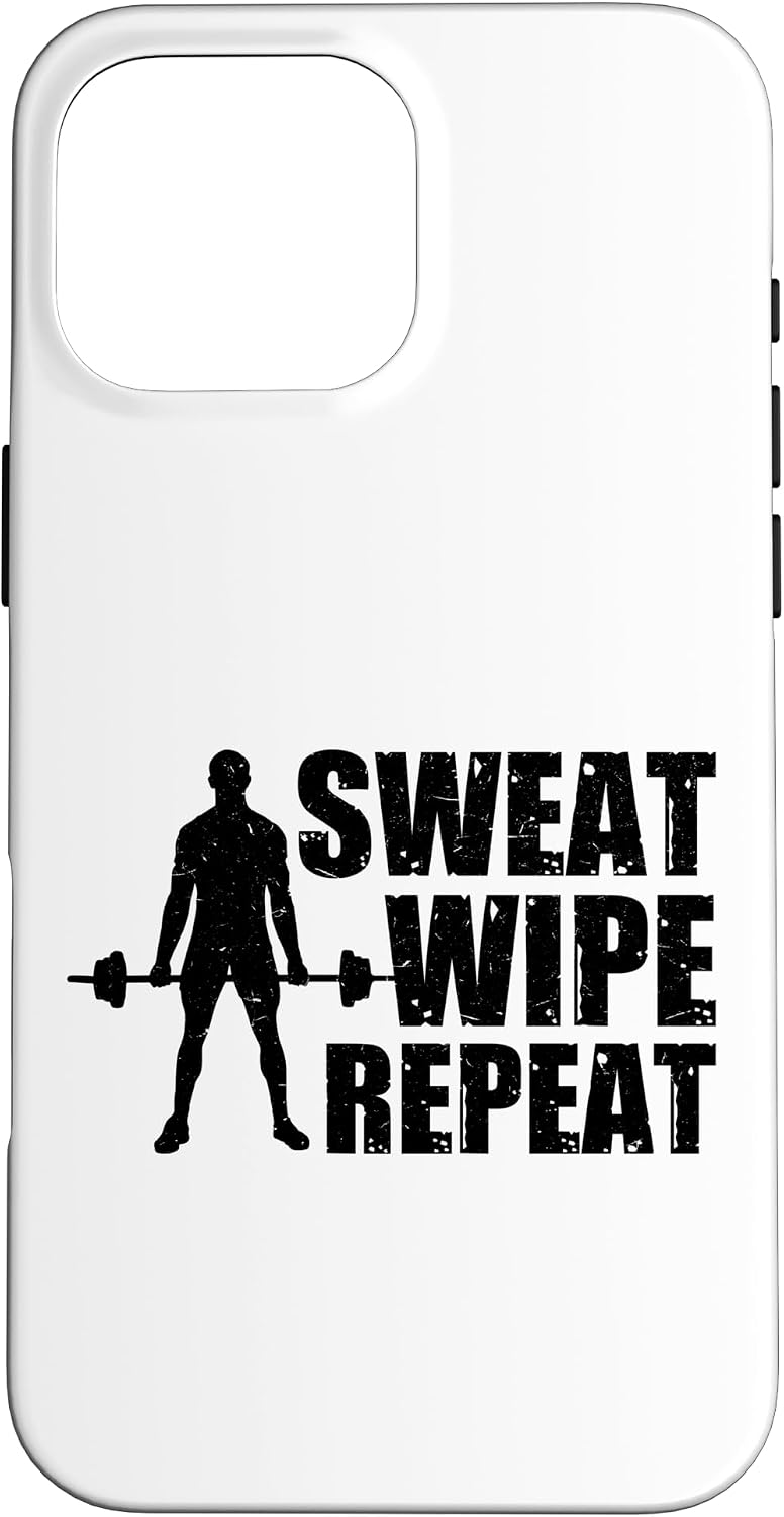 Gym Etiquette Workout Training Case for iPhone 16 Pro Max