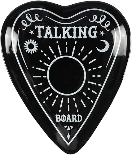 Talking Board Plato Plato Planchette Baratija Ornamento Negro 3.9x4.7x0.8 in
