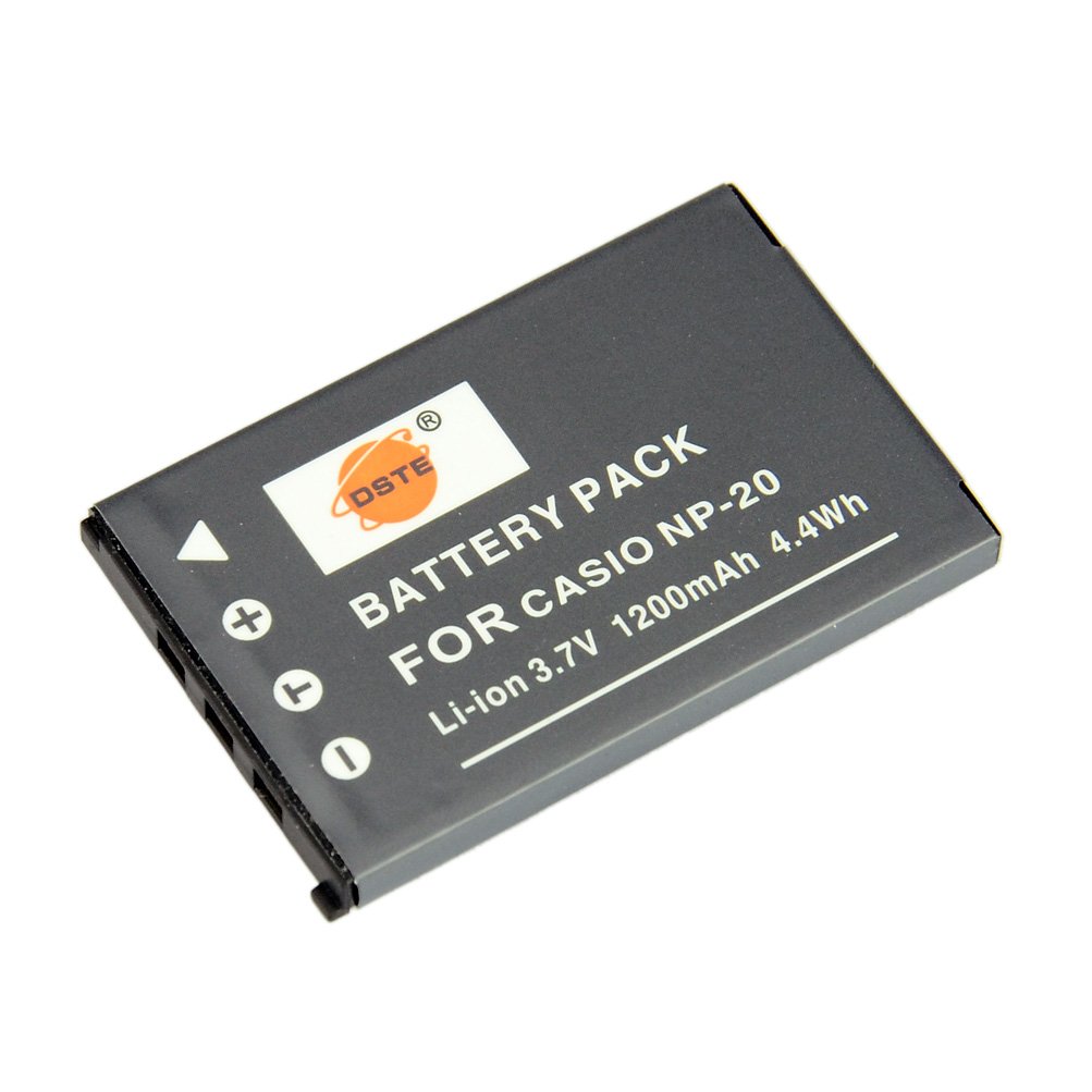 Amazon.com : DSTE 2X NP-20 Compatible with Casio EX-Z7 Z8 Z11 Z60