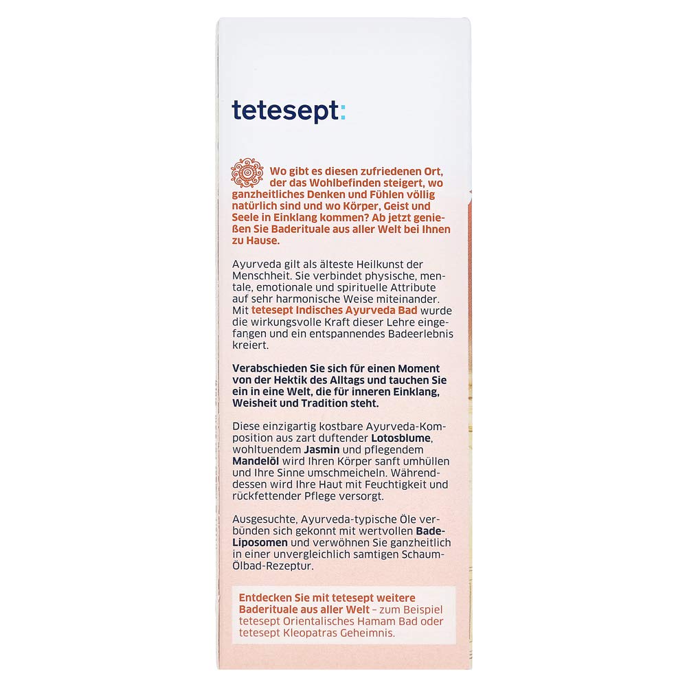 tetesept Indisches Ayurveda Bad, 125 ml