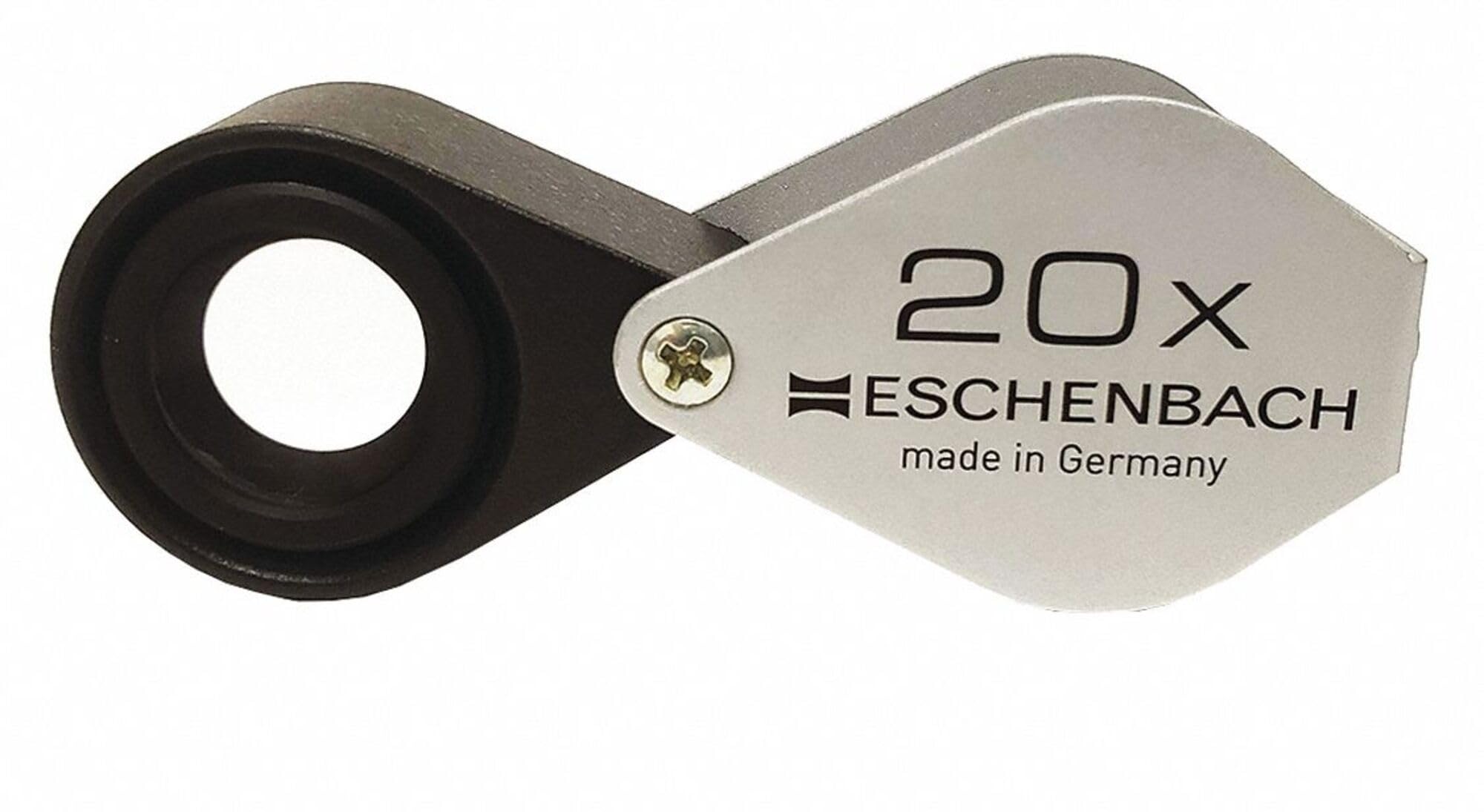 Eschenbach - Lupa técnica de Mano, diámetro de Lente de 17 mm, 20X Achromatic Lens System, 1