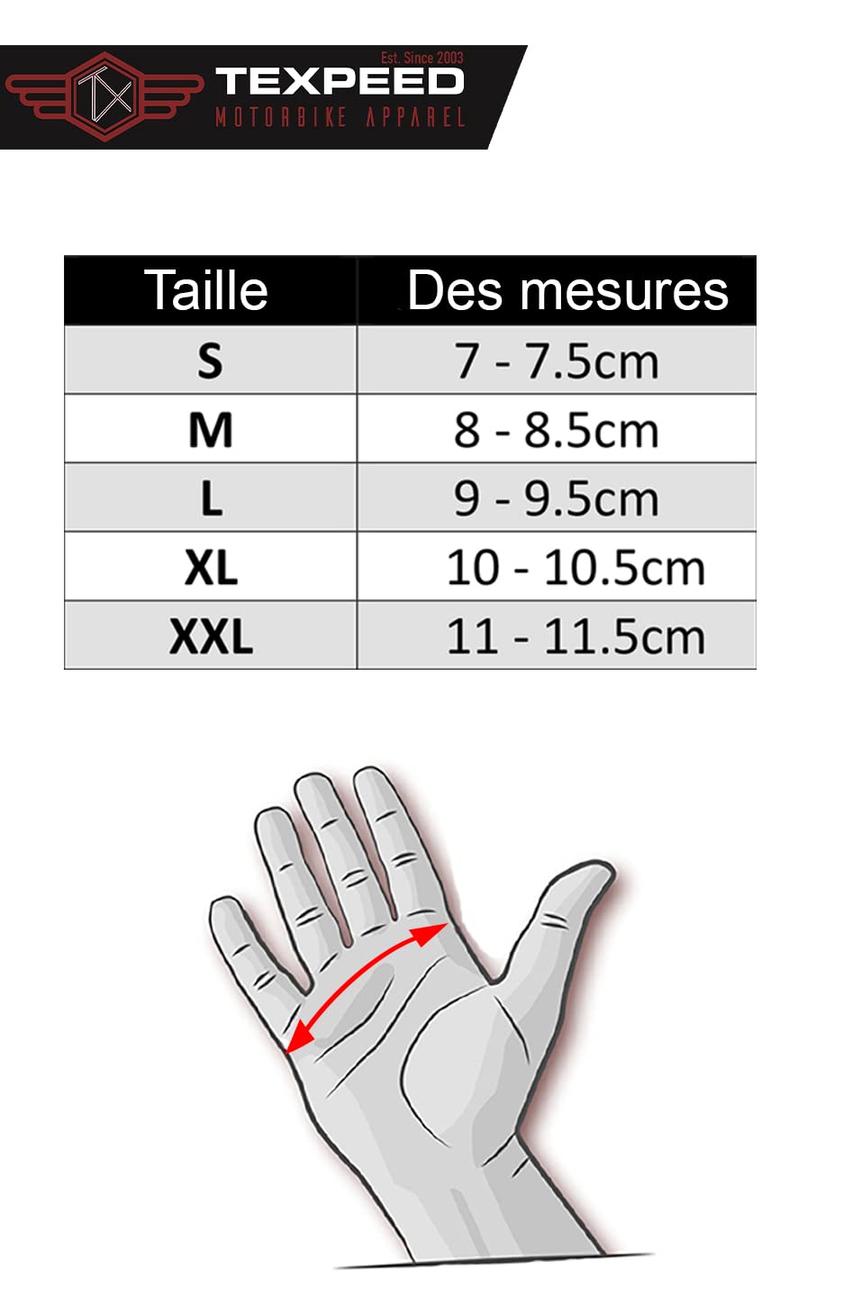 Texpeed Gants de Moto Homme en Cuir Véritable - Gants de Vélomoteur Zippés Pour Hommes Avec Armure CE - Hiver/été Marron - (S)