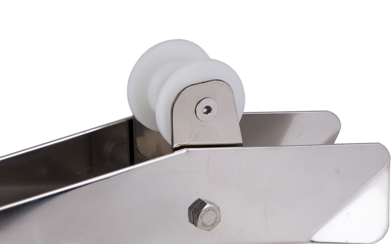 Ankerrolle Bugrolle mit Wippe für 6-8 - 10 mm Kette Edelstahl