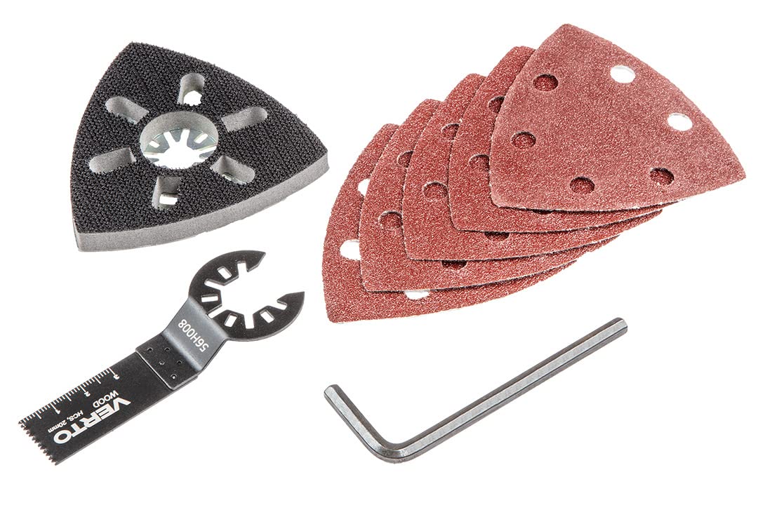 Grupa Topex 51G330 Utensile Multifunzione 200W, Numero Oscillazioni 15000-21000Min-1, Verde Scuro Intenso