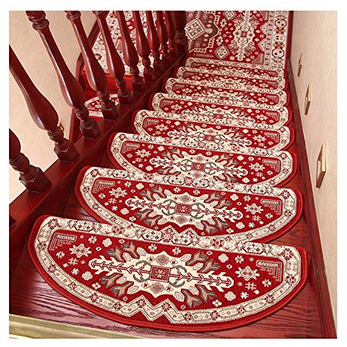 Evite resbalones con alfombras para escaleras autoadhesivas de 24 x 75 cm 2