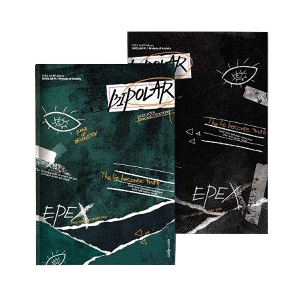 KAKAO [SET] EPEX 1st EP Album-Bipolar Pt.1 Perlude of Anxiety (SET Ver.) 2 Album + 2 Folded Poster
