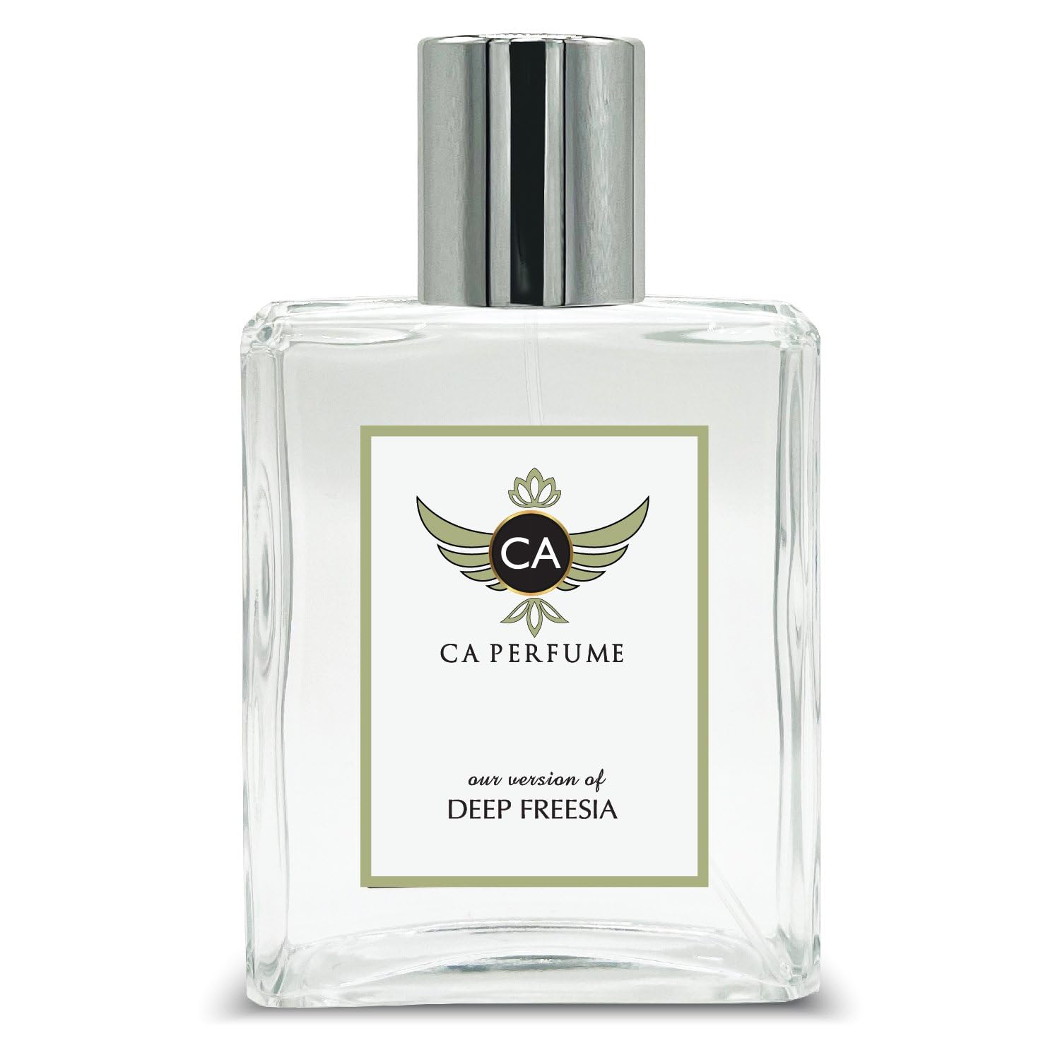 CA Perfume Impression of Deep Freesia For Women Fragrance Spray Bottle 3.4 Fl Oz/100ml