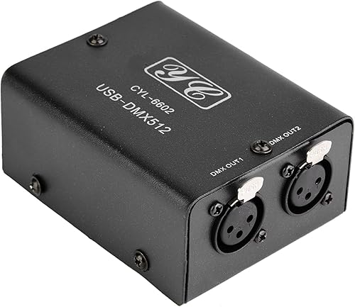Usb a dmx, 512 canales USB a DMX DMX512 luz LED DMX etapa controlador de iluminación de canales decodificador módulo