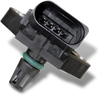 BOSCH 0261230266 Original Equipment Manifold Absolute Pressure (MAP) Sensor - Compatible with Select Porsche 911; Volkswagen Beetle, Golf, Jetta