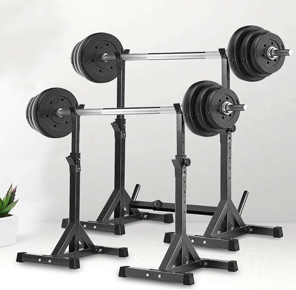 Stojak na przysiady, sprzęt do treningu siłowego, sporty domowe, fitness, ławka prasowa, dom i siłownia, stojak na przysiady, stojak na hantle, ławka GHT Fit