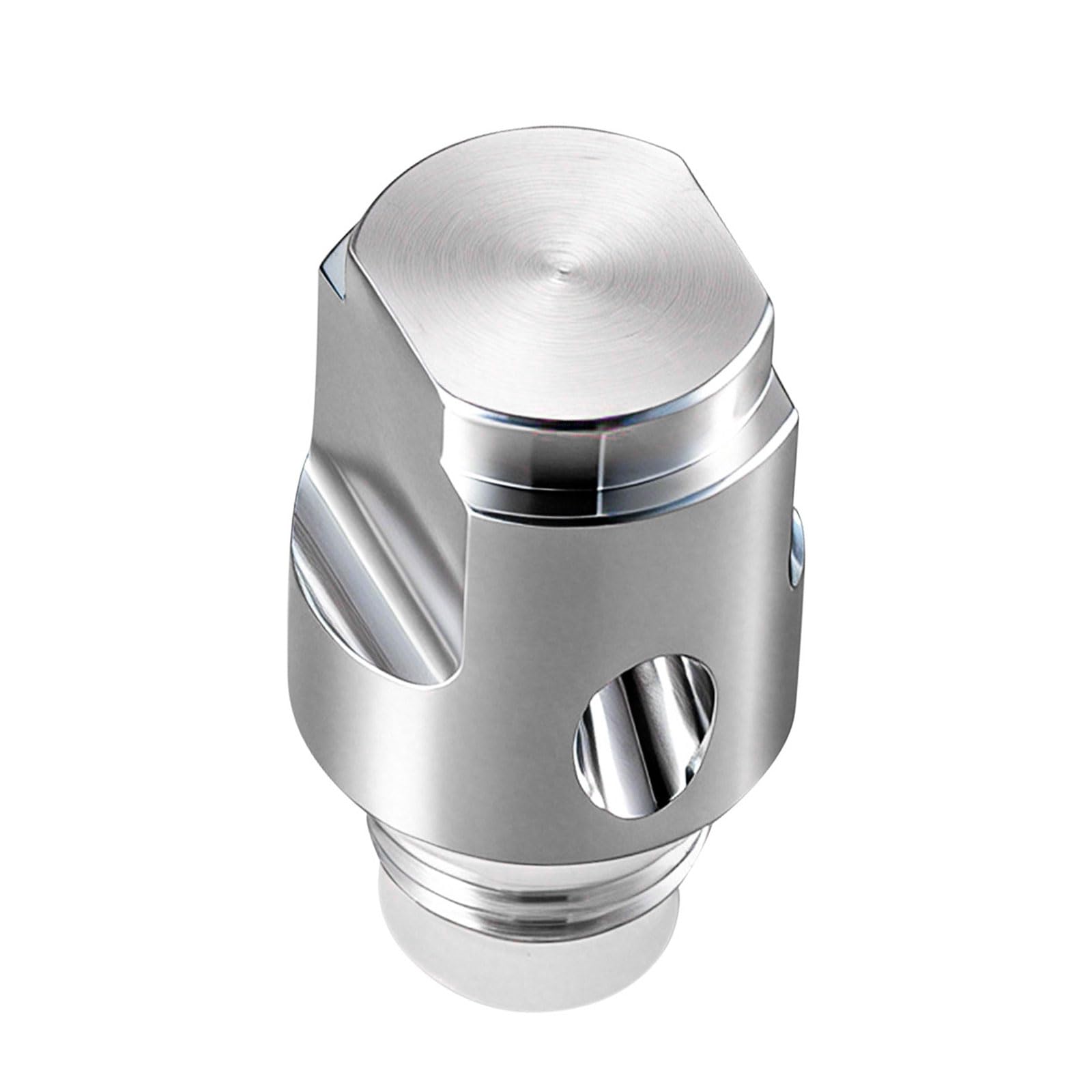Msioytog Upgraded Mocha Pots Pressure Valves Aluminum Texture Spare Part Suitable for Stable and Easy Cleaning Mocha Container Part